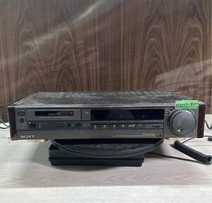 MYM9-824 激安 ビデオデッキ SONY EV-S900 VIDEO CASSETTE RECORDER 通電OK 中古現状品 ※3回再出品で処分