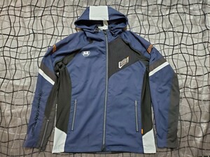 【美品L】HYOD ウチミズ ジャケット　STJ313 ST-S UCHIMIZU COOL DRY PARKA　プロテクターポケット付　メッシュ春夏