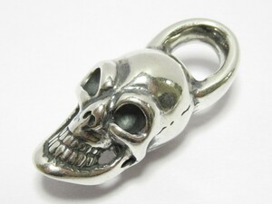 新品 Bill Wall Leather(ビルウォールレザー/BWL)Vintage Skull Pendant No Bail/ペンダント▼ネックレス スカル Gaboratory(ガボラトリー)