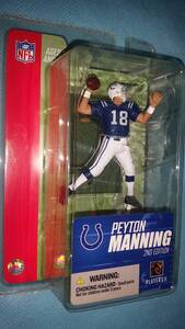 マクファーレン：フットボール NFL Peyton Mannin 18ｘ12ｘ5cm ペイトン マニング 2FTANA/オクパナ