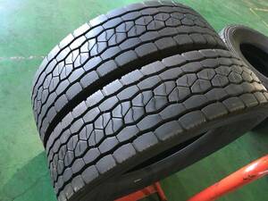 s239-4-3 ☆275/80R22.5 BS M800 中古2本♪ 2019年製 残溝10ｍｍ ブリヂストン ♪ k150