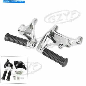 乗客フットペッグフットペグw / harley 883 1200 XL Sporster 2014-2017Passenger Footpeg foot pegs w/ Mount for Harley 883 1200 XL Sp