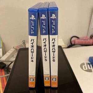 【1円スタート、即決】ps4ゲームソフト、バイオハザード4、5、6 セット売り【CEROレーティング 「D」、サバイバルホラー】 