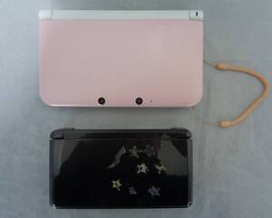 【格安スタート】通電のみ★ Nintendo ニンテンドー NINTENDO 3DS LL SPR-001 / CTR-001 ジャンク品 ★当時物 希少