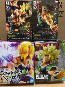 ＝ ドラゴンボール 造形 天下一武道会5 孫悟空 バーダック ブロリー 等4種類セット