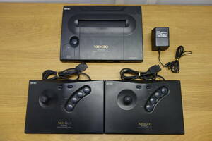 SNK NEO GEO MAX 330 MEGA PRO-GEAR SPEC アーケードコントローラー付き ネオジオ 中古 ジャンク品 管理ZI-100