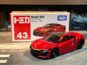 トミカ n°43 ホンダ NSX 廃盤トミカ シュリンク未開封 tomica 同封発送可 送料230円 即日発送