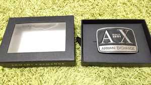 アルマーニエクスチェンジ　ARMANI EXCHANGE　ベルト　バックル　輸入品