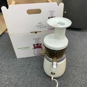 375 HUROM ヒューロム スロージューサー ホワイト Hurom ジューサー SLOW JUICER ミキサー キッチン　H15-WH12