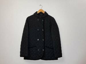 英国製★Traditional Weatherwear　ウール　キルティングジャケット　36　　　（３F　オ