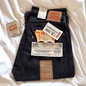 バレンシア工場製 1955年モデル LEVI’S 501XX 501-0003 W36 L36 デッドストック 米国製 リジッド 50s 55s アメリカUSA製 555 55501 未使用