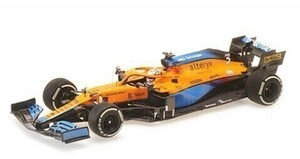 【ミニチャンプス】 1/43 マクラーレン F1 チーム MCL35M ダニエル・リカルド イタリアGP 2021 ウィナー [537215803]★未開封新品！