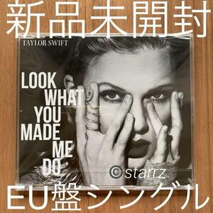 Taylor Swift テイラー・スウィフト Look what you made me do 輸入盤シングル 新品未開封