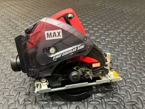 未使用品　MAX 18V 充電式防じん丸のこ PJ-CS53CDP　本体 マックス バッテリ別売 マキタ