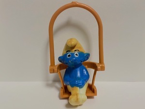 【 スマーフ フィギュア 】 SMURF スマーフ ブランコ 訳あり / SMURF TOY FIGURE / V19-131-140