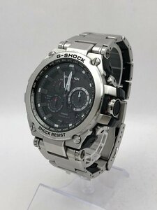 1円～/CASIO/カシオ/G－SHOCK/Gショック/MT-G/MTG-S1000D/SHOCK RESIST/黒文字盤/20BAR/タフソーラー/メンズ腕時計/ジャンク/T121