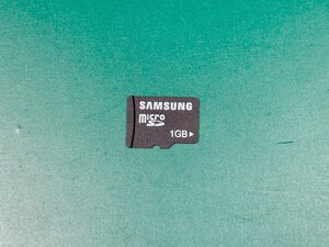 SAMSUNG サムスン microSDカード 1GB 1枚 フォーマット済み 動作確認済みジャンク品