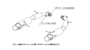 柿本改 レグ06&R Z21317 マフラー マツダ アテンザスポーツワゴン [DBA-GH5FW] 柿本 送料無料