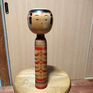 伝統こけし 佐藤次雄 伝統民芸品 郷土玩具 日本人形 高さ約36cm 