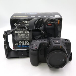 1円〜 Blackmagic Pocket Cinema Camera 6K Pro ボディのみ 他 箱付 通電のみ確認済 動作未確認 現状品 y271-3380192【Y商品】