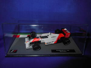 1/43　F1マシンコレクション　マクラーレン　ホンダ　McLAREN　HONDA　MP4/4　1988年　アイルトン・セナ　Ayrton Senna