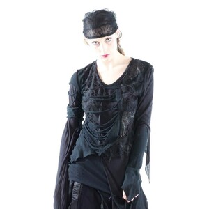 h.naoto layered grunge cut and sewn / Dragon leather 未使用 HYDE