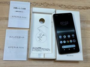 Y!mobile SIMフリー SONY Xperia Ace III 64GB A203SO ブラック 