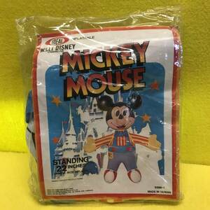 【MICKEY MOUSE★ミッキーマウス】IDEAL TOYS★風船 ドール 人形★Inflatable Doll★Walt Disney Productions★レトロ・ヴィンテージ