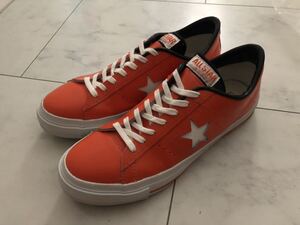 ★コンバース ワンスター オレンジ/白27.0cm CONVERSE ONE STAR！オレンジ /ホワイトORANGE/WHITE◆US8.5