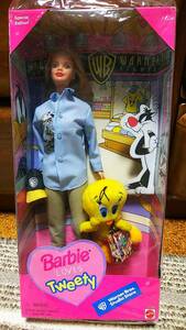 バービー人形 Barbie Tweety 新品 Warner 正規品 バービー トゥイーティー