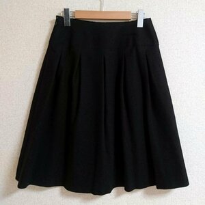 UNTITLED 1 アンタイトル スカート ひざ丈スカート Skirt Medium Skirt 黒 / ブラック / 10031037