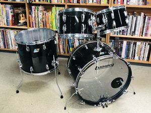 中古 Ludwig 1970s Vistalite ドラム4点セット (u73282)