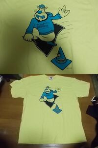 未使用 ハクション大魔王 タツノコプロ コラボ Tシャツ XXL パンクドランカーズ punkdrunkers 検/ 吉田竜夫 黄