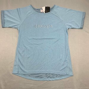 【送料無料】【新品】Kaepa　レディース半袖Ｔシャツ（吸水速乾 UVカット チュニック丈）　　Ｍ　　サックス★692238