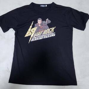 矢沢永吉　ツアーTシャツ(STAY　ROCK)