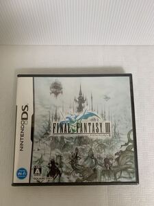 未使用/ニンテンドーDS/FINAL FANTASY III/ファイナルファンタジー3/FF3/DSゲームソフト/スクエアエニックス/梱包材小傷汚れ等経年有