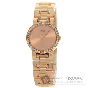 PIAGET ピアジェ 80564K81 ダンサー ダイヤモンド ベゼル 腕時計 K18ピンクゴールド K18PG ダイヤモンド レディース 中古