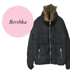 【ベルシュカ】Bershka ♡アウター♡ファー付き♡ジャケット♡ Sサイズ♡黒