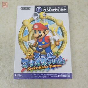 1円〜 未開封 GC ゲームキューブ スーパーマリオサンシャイン SUPER MARIO SUNSHINE 任天堂 Nintendo【10