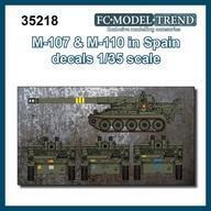 新品塗料・工具 1/35 アメリカ M107＆M110デカール(スペイン軍仕様) [FC35218]