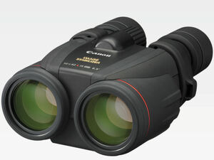 【2日間から~レンタル】Canon BINOCULARS 10×42 L IS WP 双眼鏡 防水、手ブレ補正機構搭載（単三形4個付充電器セット）【管理CS03】