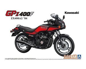 新品プラモデル 1/12 カワサキ ZX400A2 GPz400F ’84 「ザ☆バイクシリーズ No.18」 [064337]