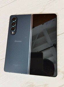 Galaxy Z Fold4 グレイグリーン 256GBGalaxyZFold4 docomo版　中古美品箱無し 