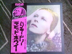 David Bowie[ハンキー・ドリー]LP PINK帯