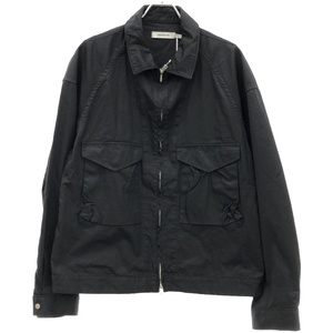 nonnative ノンネイティブ 24SS TROOPER SHORT JACKET コットンギャバジンジャケット NN-J4407 ブラック 4 IT2QLEQQSKG6