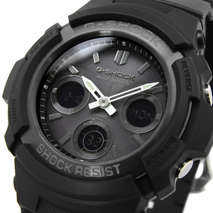 【父の日 ギフト】CASIO カシオ 腕時計 メンズ G-SHOCK Gショック 海外モデル 電波ソーラー AWG-M100B-1A