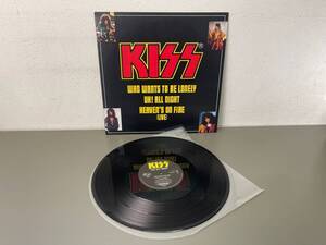 ■KISS / WHO WANTS TO BE LONELY / UH! ALL NIGHT / R15R-2005 ★ 12インチレコード盤 