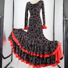 【美品 スペイン製 フラメンコ衣装】Trajes Sevillanos ドレス