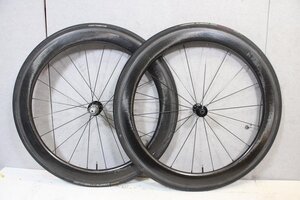 ○ZIPP ジップ 404 Firecrest RIM シマノフリー 11/12s対応 チューブラー カーボンホイールセット