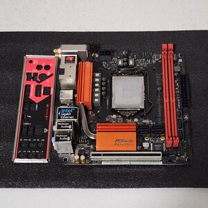 ASRock FATAL1TY Z270 Gaming-ITX/ac IOパネル付属 LGA1151 Mini-ITXマザーボード 第6・7世代CPU対応 最新Bios 動作確認済 PCパーツ